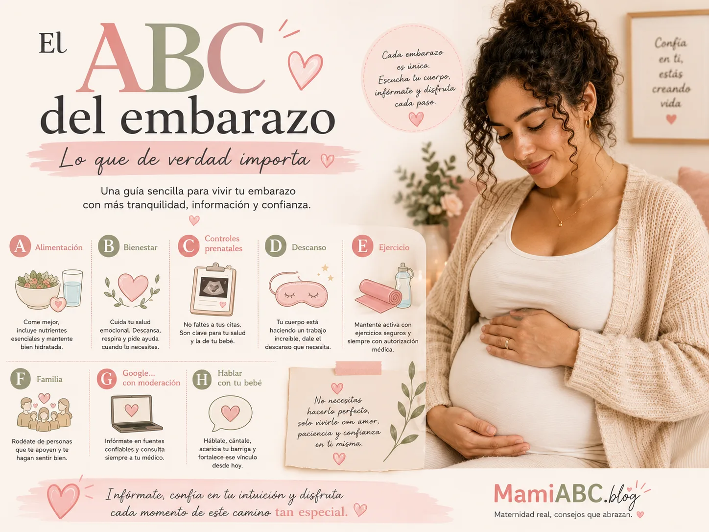 El ABC del embarazo: lo que de verdad importa en esta etapa