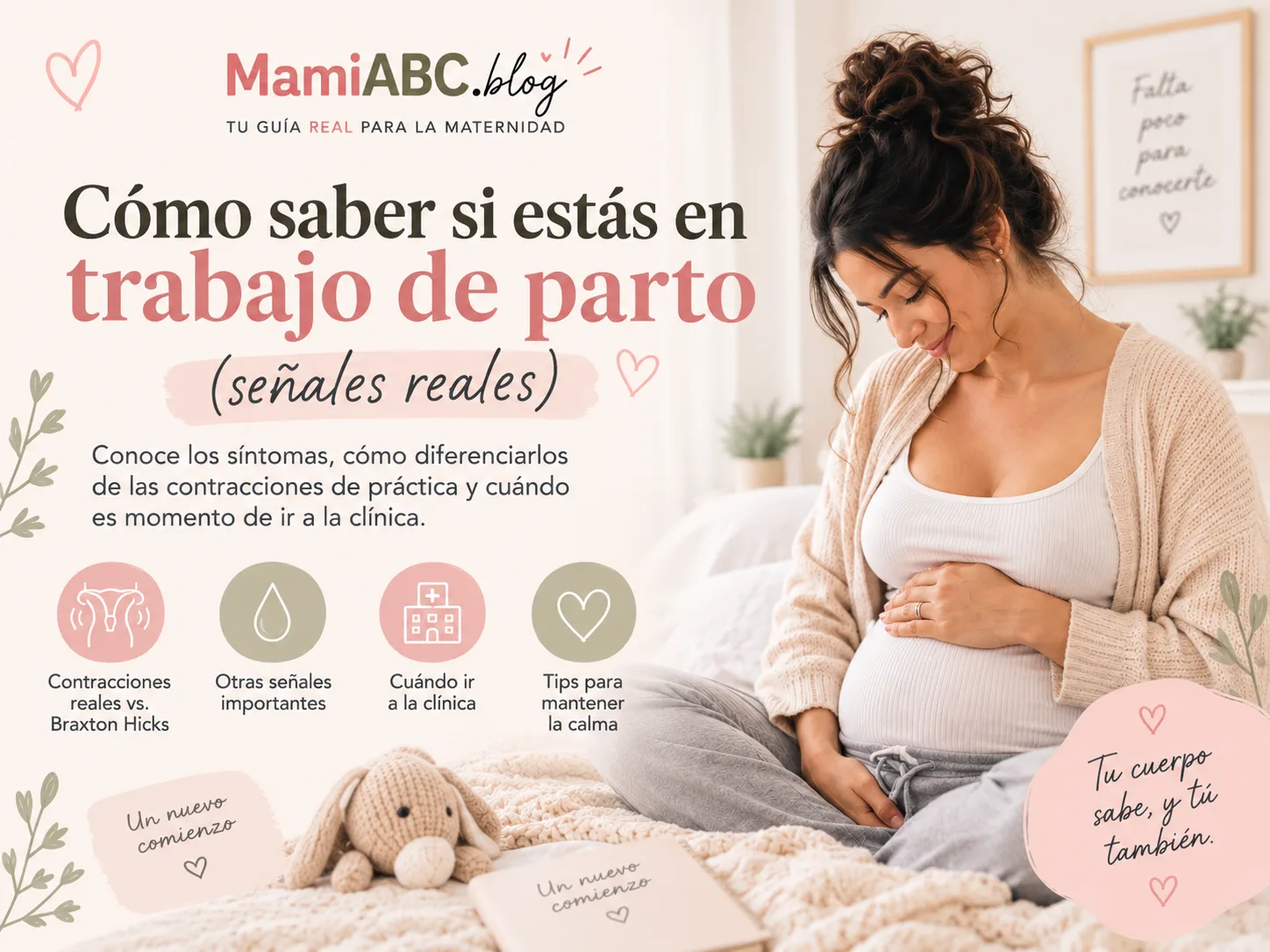 Cómo saber si estás en trabajo de parto: las señales reales que debes conocer